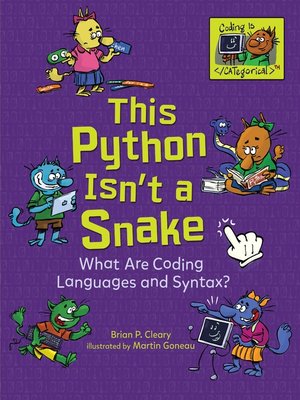 cover image of This Python Isn't a Snake